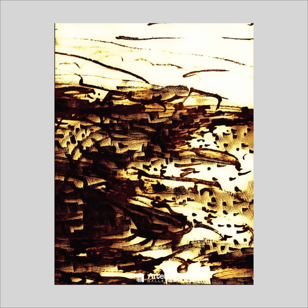 ภาพจำ ฉากนัยใจ NO.61 โดย หงา คาราวาน ศิลปินแห่งชาติ ภาพเขียนดิจิทัลปริ้นท์